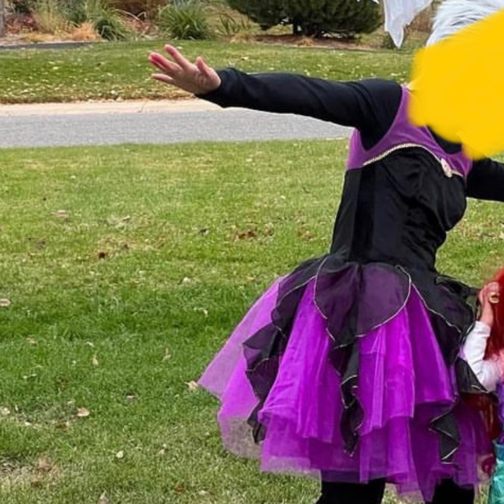 Worn once! Xxs Ursula tutu costume. - Picture 2 of 3